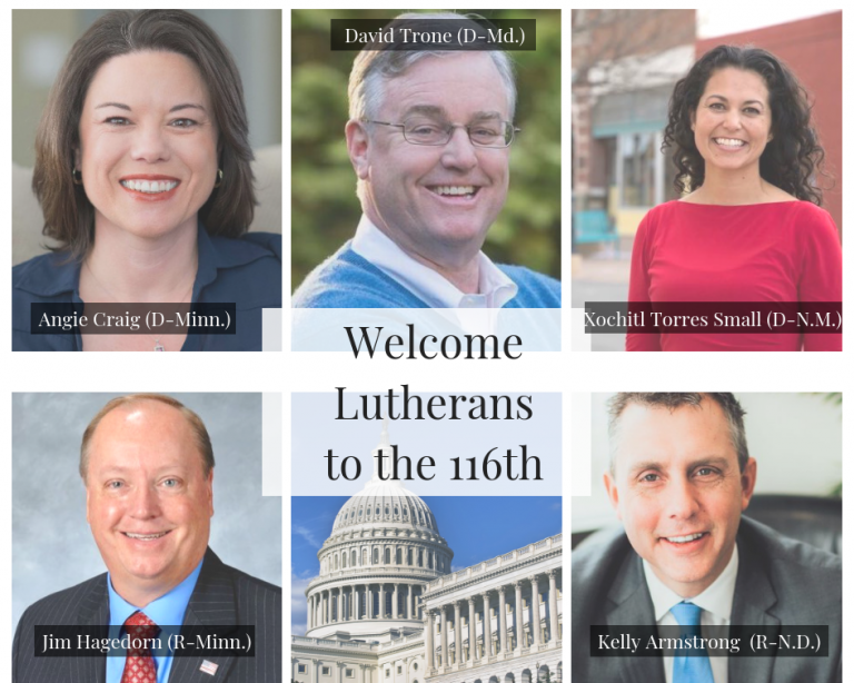 Lutherans In The 116th Congress - ELCA Advocacy » ELCA Advocacy ...