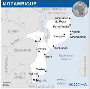 Mozambique Map