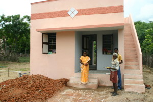 Pictured: A home in the Vellipalayam Jubilee Village. Photo courtesy of Franklin Ishida/ELCA.