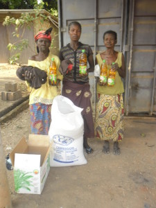 Beneficiaries of Food and Clothing Distribution in CAR