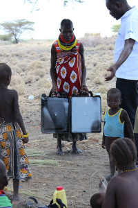 LWF introducing solar water filter