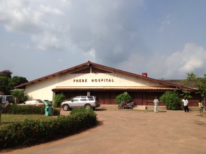 Phebe hospital in Liberia