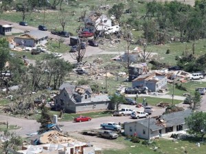 Tornado in Wessington Springs SD