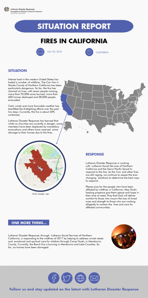 Fires In California - Lutheran Disaster Response » Lutheran Disaster ...