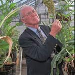 Dr. Norman Borlaug, "grandfather" of the Green Revolution.