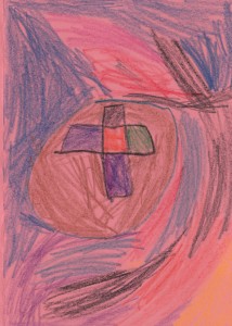 Five-year-old Kara's artwork (St. Timothy, Camp Hill, PA)