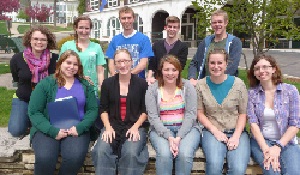 The new Young Adults in Global Mission volunteers in Mexico are, top row, from left: Colleen, Alicia, Casey, Blake, Aaron, Catie, Andrea, Meghan, Kristen and Sarah.
