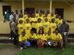 The 2012 graduates of the Louis T. Bowers Lay Leaders and Ministers Training Center in Totota, Liberia.