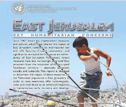 UN report on EAst Jerusalem