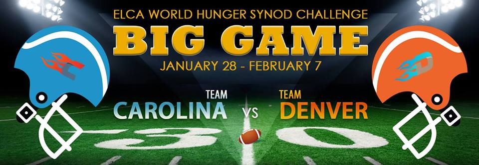 ELCA World Hunger Big Game Synod Challenge