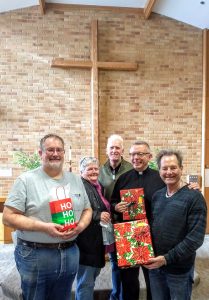 Christmas Gift group from St. Mark's in Minnkota