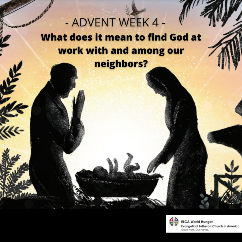 Advent 2021 Week Four Study Guide and Children's Sermon ELCA World