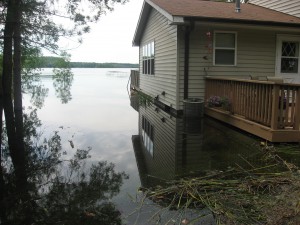 Betty Seidenkranz on Long Pointe Road #1 - Left Side of House (Shirley Scollard)