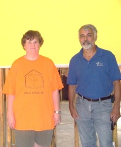 Suzie Harvey, Executive Director, and Jon Biggs, Director of Disaster Response