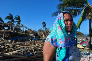 Damage caused by Super Typhoon Haiyan. Photo credit: Jessica Dator Bercilla/ACT